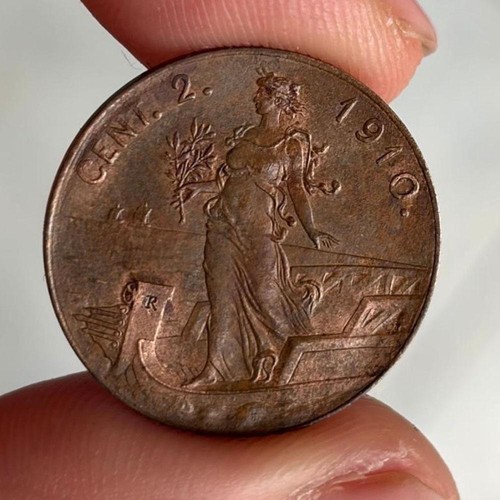 Centesimi 1910 prora raro - ,