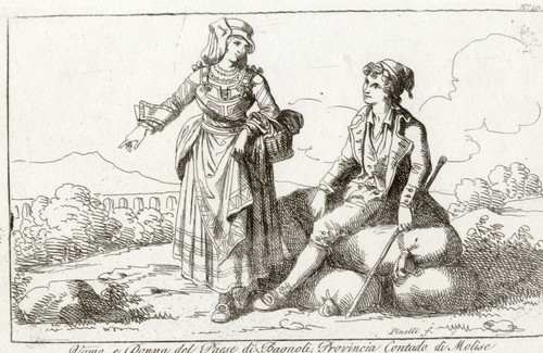 Uomo donna bagnoli del - donna, di