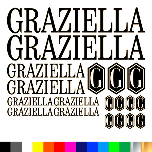 Kit graziella adesivi - graziella,
