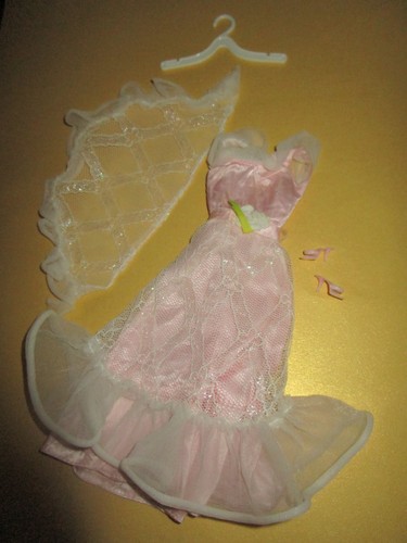 481 raro abito barbie vintage - barbie,