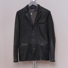 Giacca blazer pelle uomo ALL