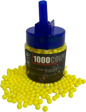 Confezione 1000 Pallini per Softair 6Mm 0,12 Gr Pallini per Pistola Fucile Mitra