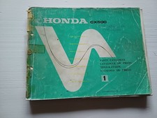 HONDA CX 500 1977 catalogo