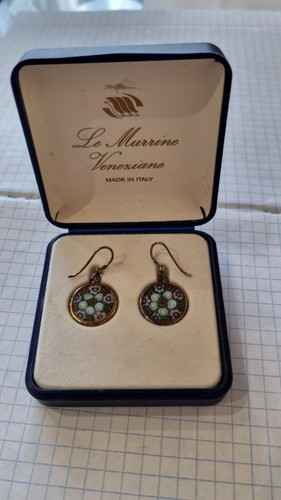 Orecchini italiani murrine - orecchini,