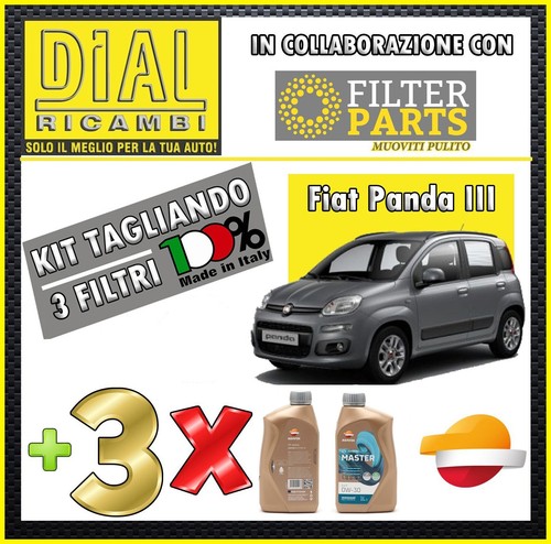 Kit filtri olio fiat - kit, 0w-30