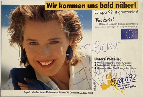 Desiree nosbusch cartolina - nosbusch,