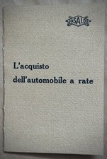 ANSALDO AUTOMOBILI- Opuscolo Rete Commerciale-Consigli acquisto auto a rate-1926