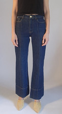 Jeans Zara gamba larga vita