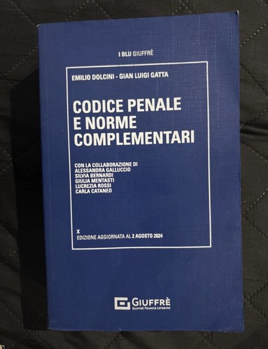 Giuffrè codice penale - penale, norme