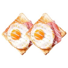  2 modelli di fette di pane