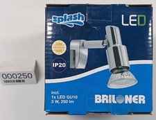 EBOND Briloner 2792-018 - Faretto LED da parete SPLASH 1xGU10/3W/230V ZA-000250