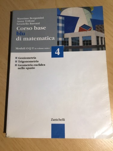 Corso base blu matematica - base, di