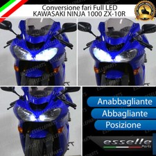 CONVERSIONE FARO LED KAWASAKI NINJA ZX-10R 2004-2005 ANABB ABBAGLIANTE POSIZIONE