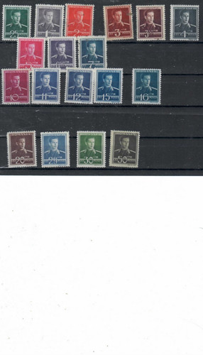 Romania 1943 uzuale mihai - romania,