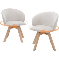 Sedia pranzo girevole set - da,