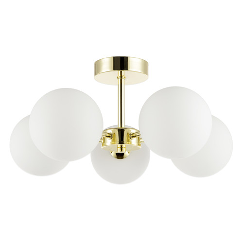 Plafoniera chic oro lucido - chic,