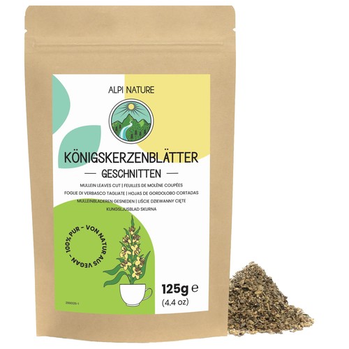 Verbasco tisana 125g foglie - tisana,