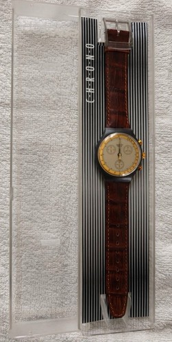 Swatch chrono 1991 - swatch, gold