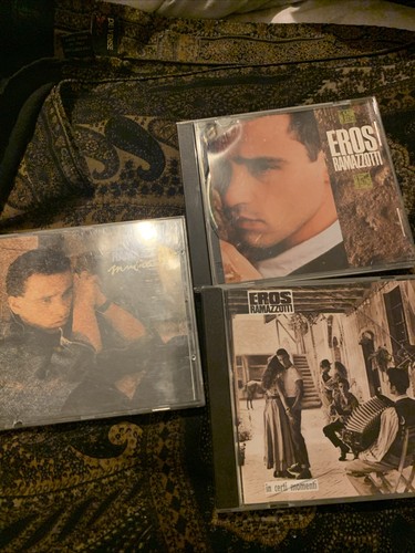 Lot eros ramazzotti cds - eros,