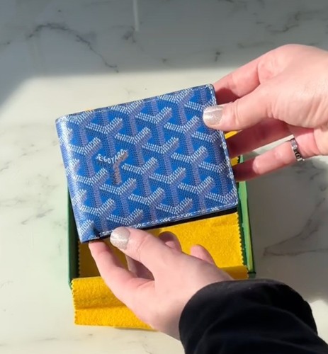 Goyard victoire wallet sky - wallet,