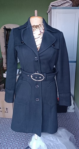 Cappotto nero groupi donna - le,