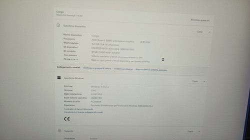 Gaming fisso lenovo idea - pc,