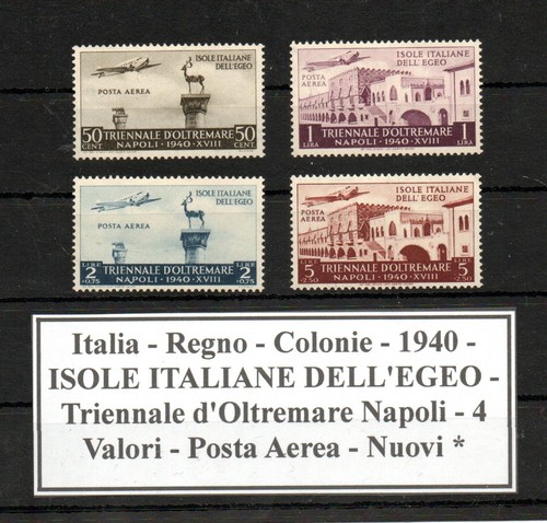 Italia 1940 isole it egeo - italia,