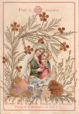 Sacra reliquia con fiori - sacra,