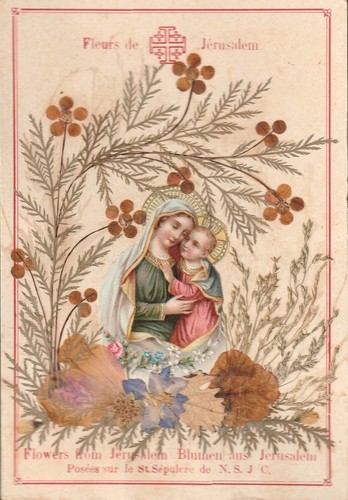 Sacra reliquia con fiori - reliquia,