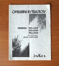 Inkel 410 610 910 - ma-410, ma-610