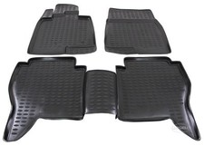 Tappeti Tappetini Auto 3D In Gomma Per Mitsubishi Pajero 4 2007-2018