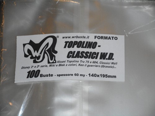 100 buste topolino - 100,