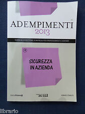 Adempimenti 2013- Guida alla