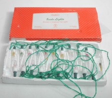 Luci di Natale vintage Crownline Icicle (con scatola)