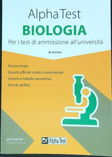 Alpha test biologia per i - test,