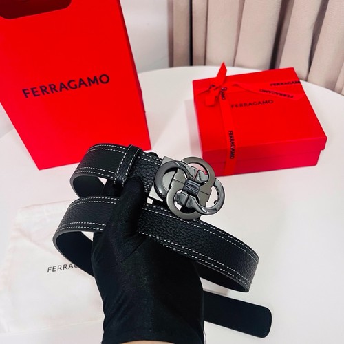 Cintura ferragamo gancini - cintura,