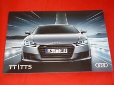 AUDI TT TTS FV Coupè Roadster 1.8 TFSI 2.0 TFSI 2.0 TDI depliant brochure 2016