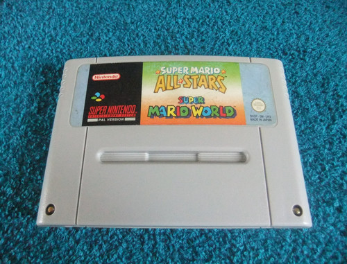 Cartuccia gioco super - super, mario