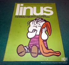 LINUS Anno 1 n. 1 ORIGINALE dell'Aprile 1965 edizioni Milano Libri