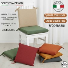 Cuscini sedie 40x40 - cuscini,