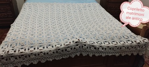Copriletto matrimoniale fatto - copriletto,
