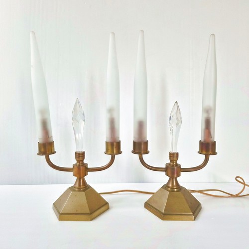 Coppia lampade candele - coppia,