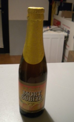 Birra mort subite peche - birra,