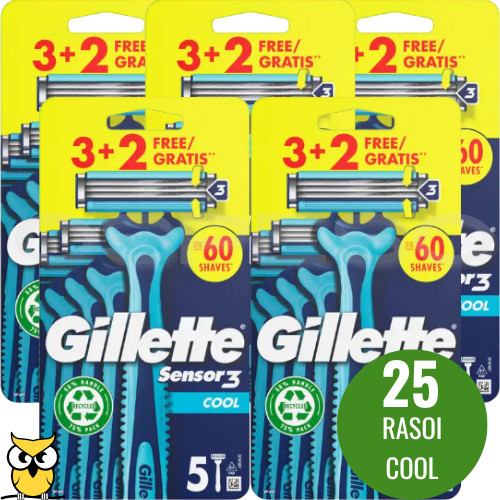 Lamette gillette sensor3 - 25,