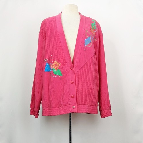 Giacca vintage anni - 80, rosa