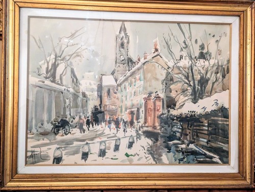 Alfredo zecca acquarello - -, (