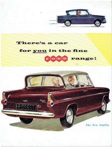 Ford anglia 105e prefect - anglia,