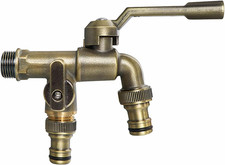 Rubinetto Giardino Doppio