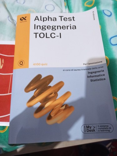 Libro alpha test ingegneria - alpha,