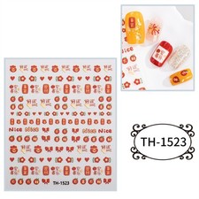 1 Foglio Adesivi Nail Art